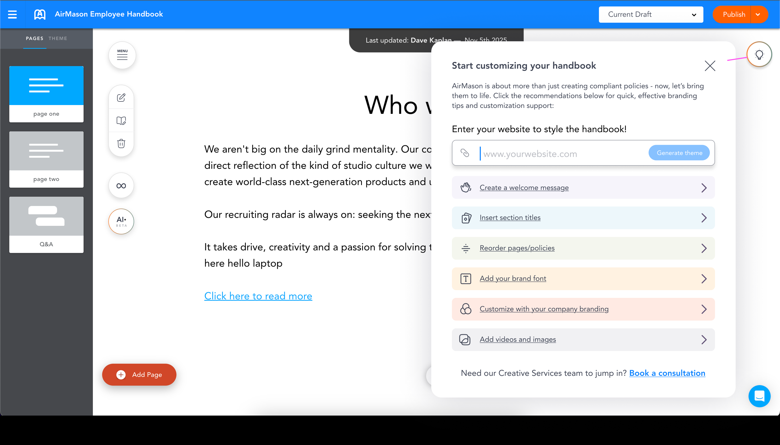 Edit Live. Brand Instantly.